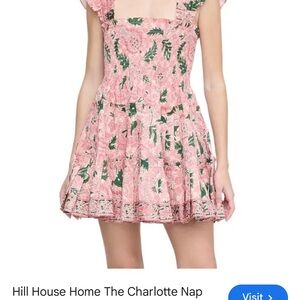 Hill House Calico Trellis Rosemoss Dress